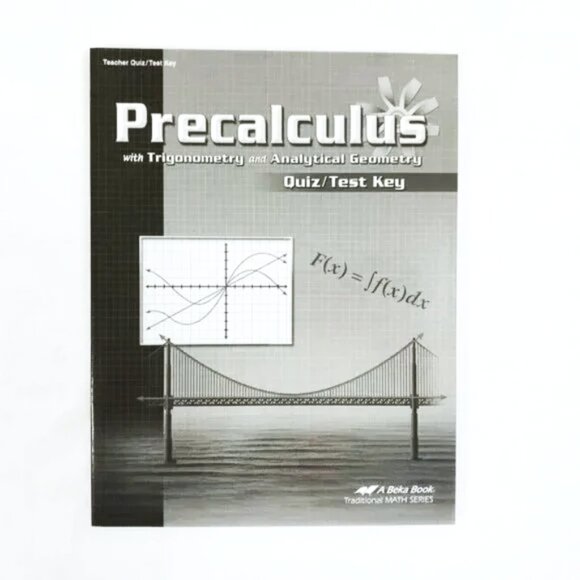 ABeka Precalculus with Trigonometry and Analytical Geometry Homeschool Book Set - Picture 5 of 5